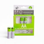 Rechargeable Batteries AA 2 Pcs